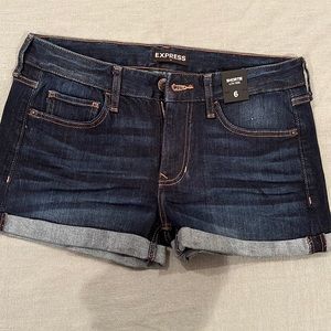 Brand new shortie jean shorts